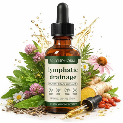 Lymphoria Lymphatic Drainage Wellness Drops, Natural Herbal Blend for Lymphatic System Support, Vegan & Non-GMO, 1 Fl Oz (1) Lymphoria Lymphatic buy supplements Au