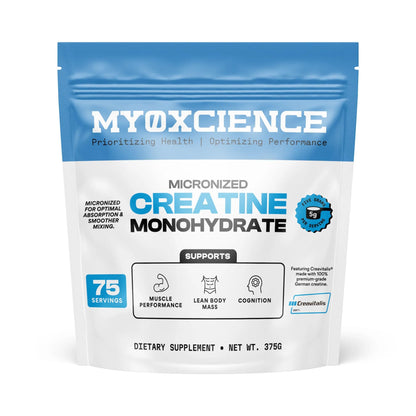 MYOXCIENCE Micronized Creavitalis Creatine | The World’s Purest Micronized Form of Creatine Monohydrate | Supports Muscle Performance