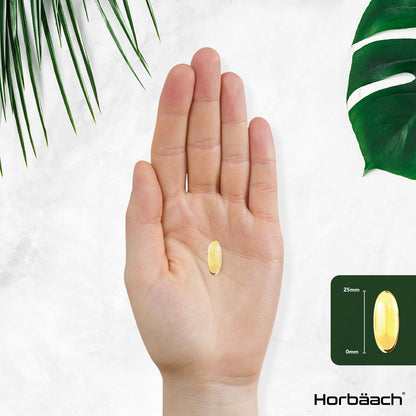 Triple Omega 3 6 9 Capsules | 180 Count | High Strength Supplement with DHA HorbäachBuy Supplements Australia