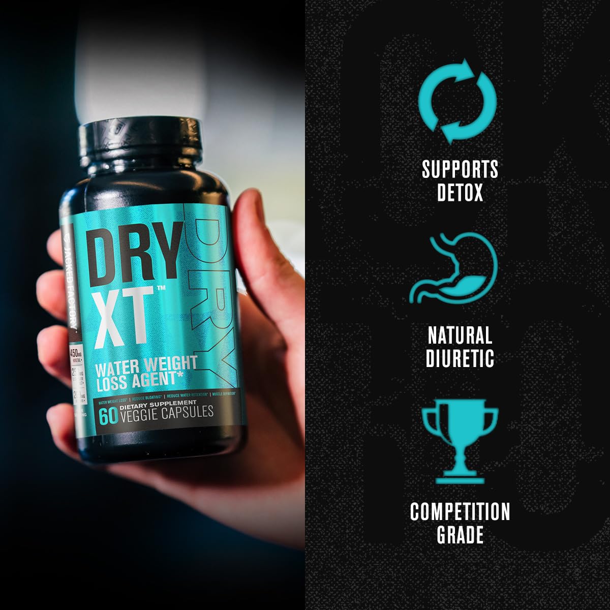 Jacked Factory Dry-XT Water Weight Loss Diuretic Pills - Natural Supplement Jacked FactoryBuy Supplements Australia