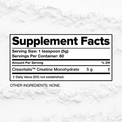 Complement Creatine Monohydrate Micronized Powder for Women and Men (5g, 60 Servings) Pre Workout, Post Workout, Muscle Recovery, Brain Health, Longevity- Vegan, Unflavored ComplementBuy Supplements Australia