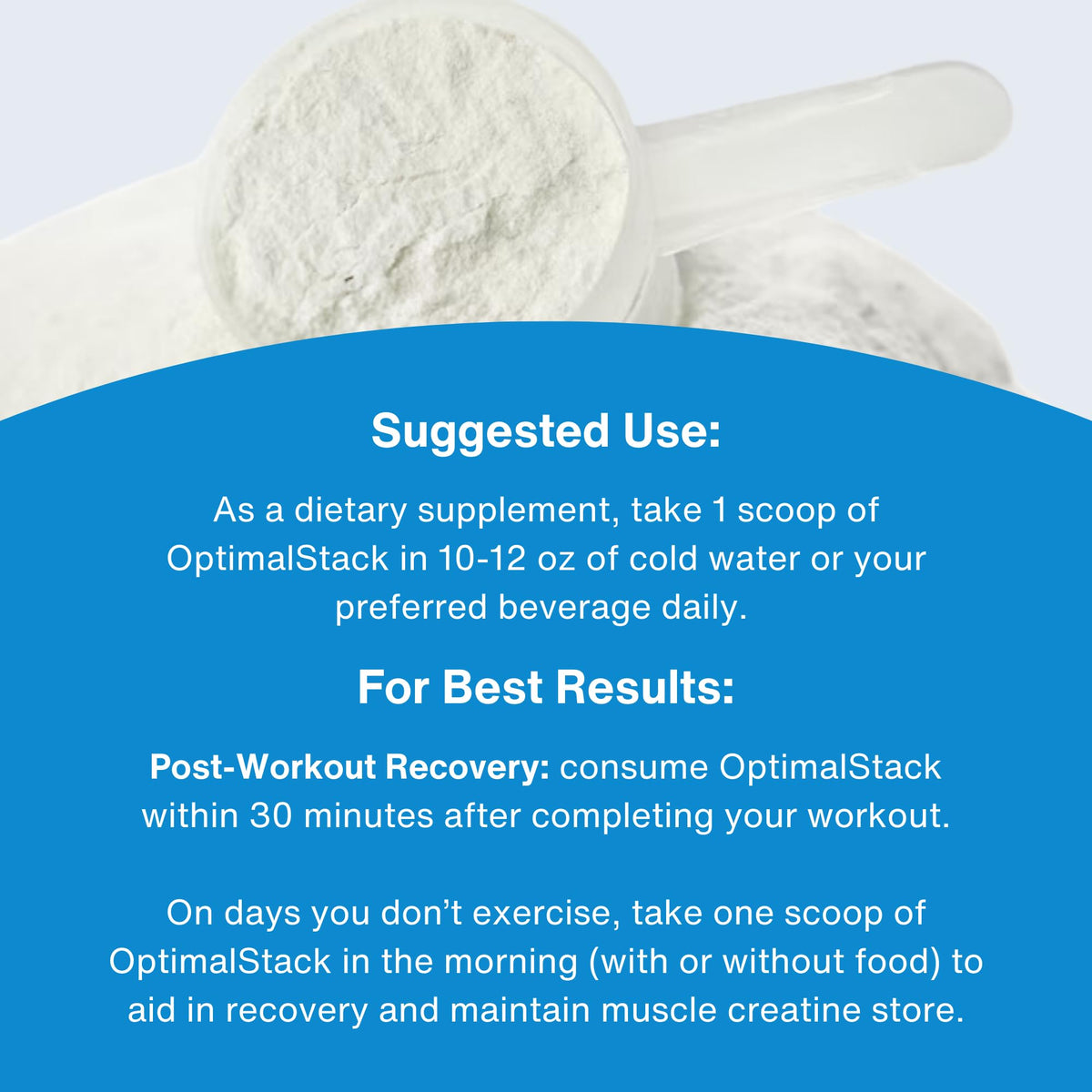 OptimalStack Creatine Monohydrate, HMB, & Vitamin D3 Stack | with Creapure Creatine, Clinical Dosage of myHMB, and Vitamin D3 | NSF for Sport Certified | Unflavored, 30 Servings OptimalAminoBuy Supplements Australia