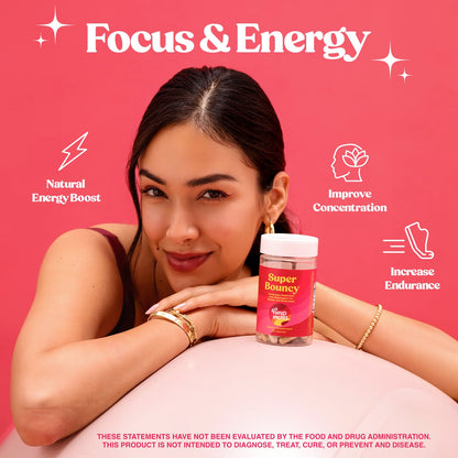 Fungiments Super Bouncy Mushroom Supplement – Cordyceps Focus Capsules for Adults – Natural Brain Boost, Green Tea Energy Vitamins Without jitters, Stamina for Women, Fatigue Support – 60 Count FungimentsBuy Supplements Australia
