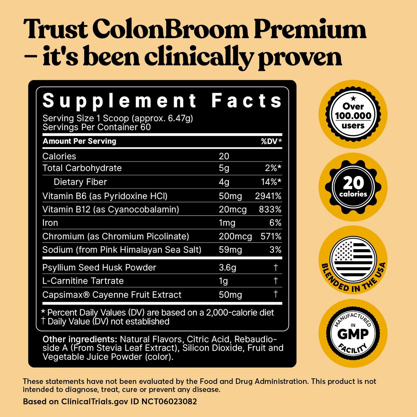 ColonBroom Premium Psyllium Husk Powder (Strawberry, 60 Servings) + Shaker Bottle for Colon Broom Fiber Powder Drink Bundle - Colon Cleanse for Bloating Relief & Gut Health - Fiber Powder Supplement ColonBroomBuy Supplements Australia