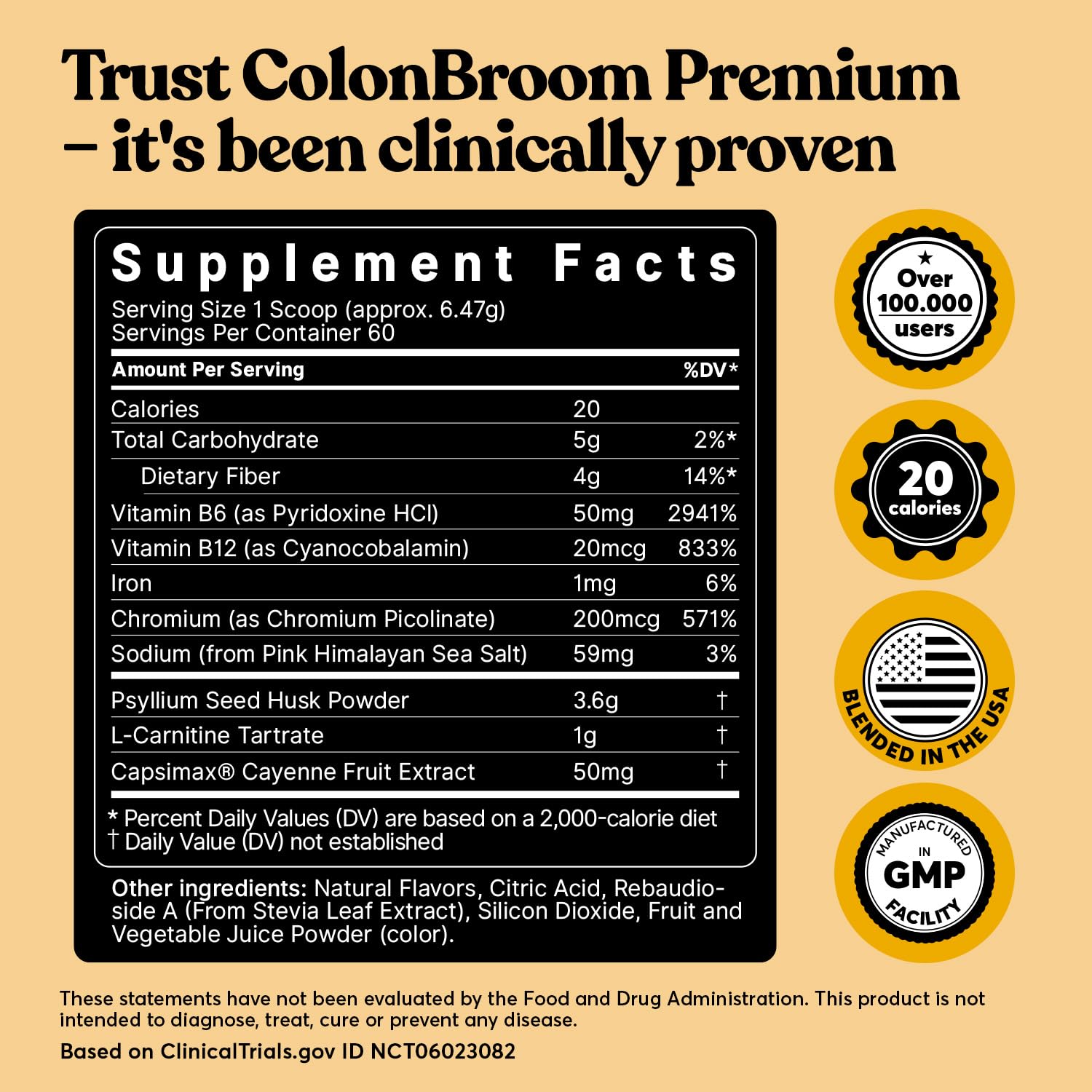 ColonBroom Premium Psyllium Husk Powder (Strawberry, 60 Servings) + Shaker Bottle for Colon Broom Fiber Powder Drink Bundle - Colon Cleanse for Bloating Relief & Gut Health - Fiber Powder Supplement ColonBroomBuy Supplements Australia