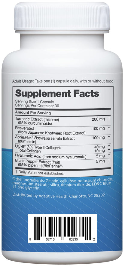 Advanced Joint Support Dietary Supplement with Turmeric, UC•II Collagen, Resveratrol My StoreBuy Supplements Australia