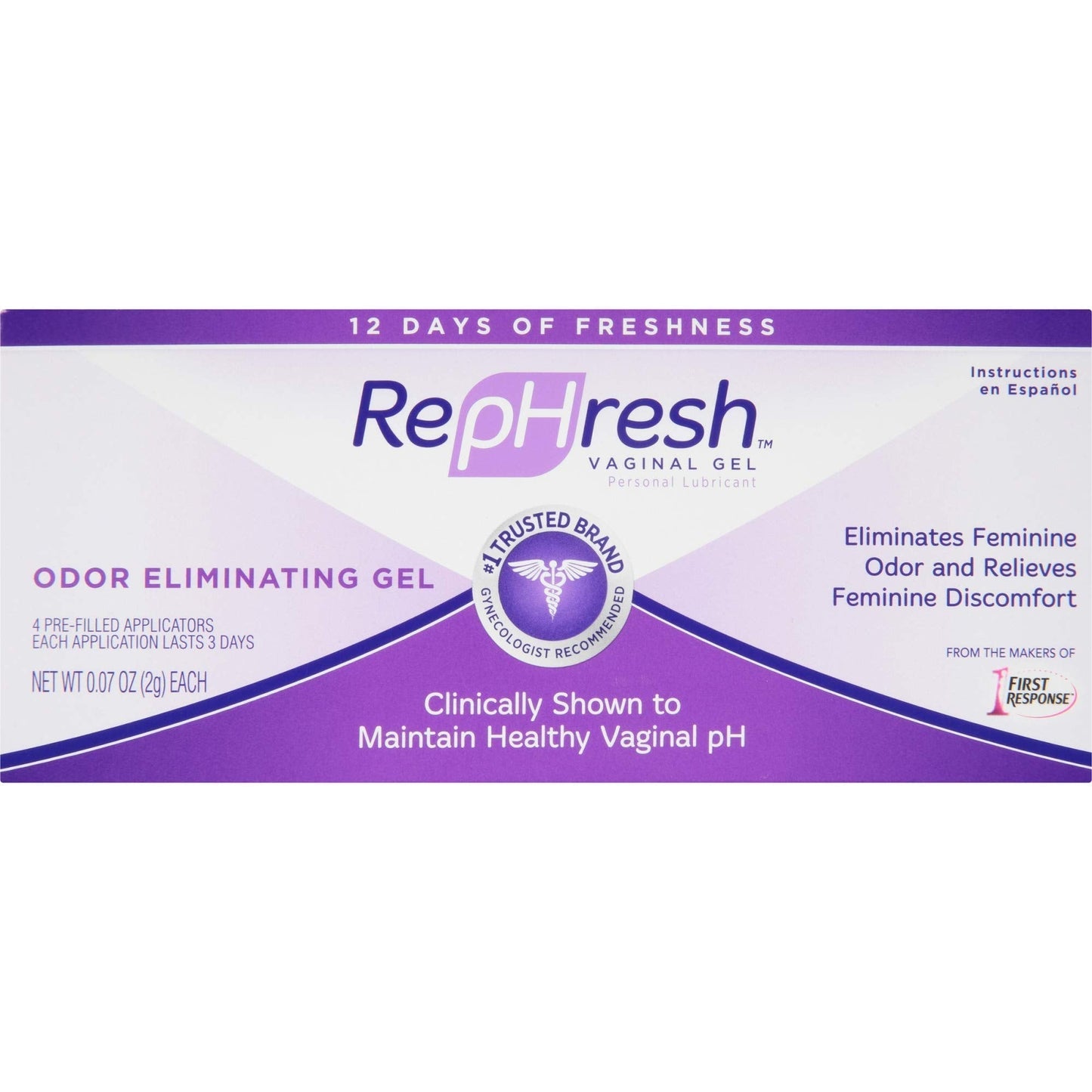 RepHresh Odor Eliminating Vaginal Gel, 4ct (0.07oz) RepHreshBuy Supplements Australia