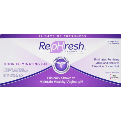 RepHresh Odor Eliminating Vaginal Gel, 4ct (0.07oz) RepHreshBuy Supplements Australia