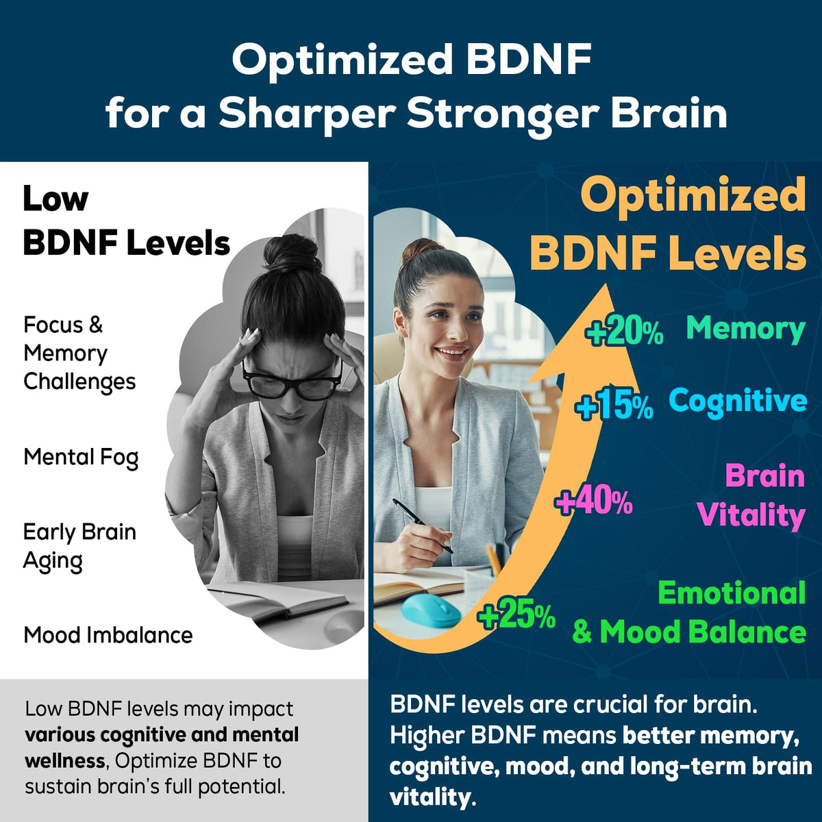 Nootropic Brain Supplement for Memory and Focus – BDNF Optimizer – Cognitive, Mental Clarity & Mood – High Absorption – Organic Lion's Mane, L-Theanine, Ginkgo Biloba & Alpha GPC – 60 Tablets QuorinthiumaxBuy Supplements Australia