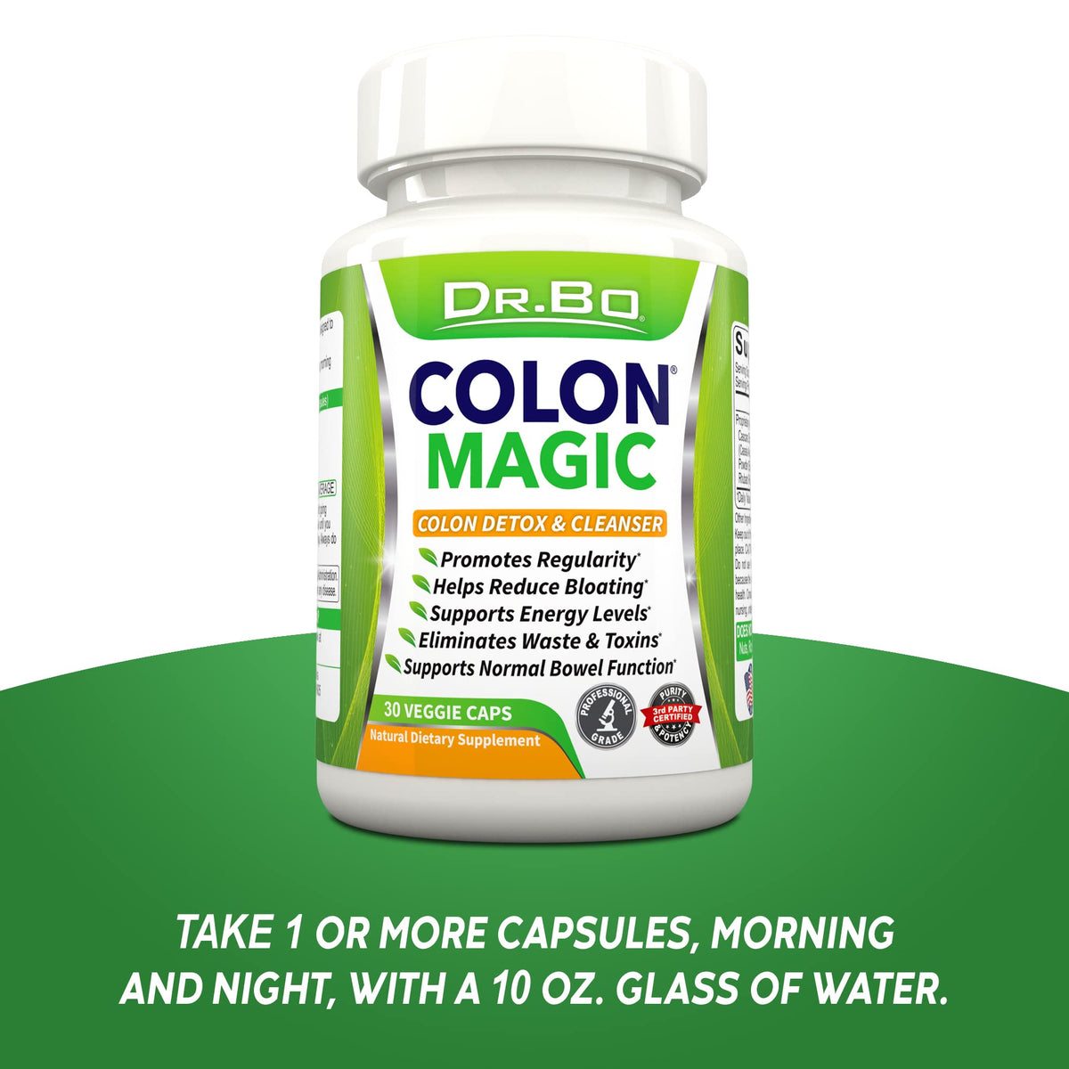 Colon Cleanse Detox Formula - Natural Bowel Cleanser Pills for Intestinal Bloating & Fast Digestive DR. BOBuy Supplements Australia