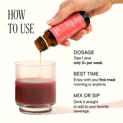 Happy Aging Liquid NAD+ Resveratrol Supplement, NMN Alternative, Liposomal Nicotinamide Riboside & Antioxidants for Energy Support, Brain Health, Firm Skin, Twice Weekly Use, 30 Shots Happy AgingBuy Supplements Australia
