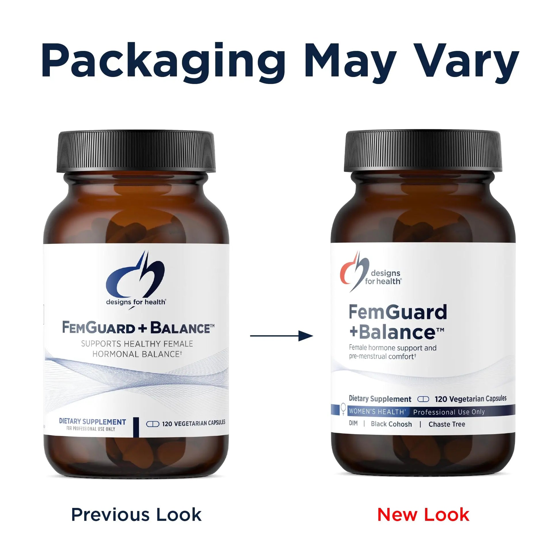 Designs for Health FemGuard + Hormone Balance for Women - DIM, Black Cohosh, Calcium D-Glucarate, EGCg Green Tea Extract & Chaste Tree Supplement for Mood Support & Estrogen Metabolism (120 Capsules) Designs for HealthBuy Supplements Australia