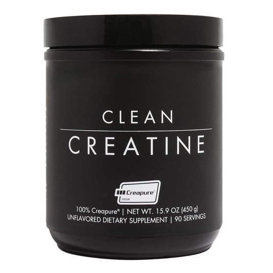 CLEAN Creatine - 100% Creapure® Creatine Monohydrate Powder for Muscle Health, Performance and Cognitive Support | 3rd Party Certified by NSF | 90 Servings | Unflavored | Vegan, Keto, and Gluten-Free CLEANBuy Supplements Australia