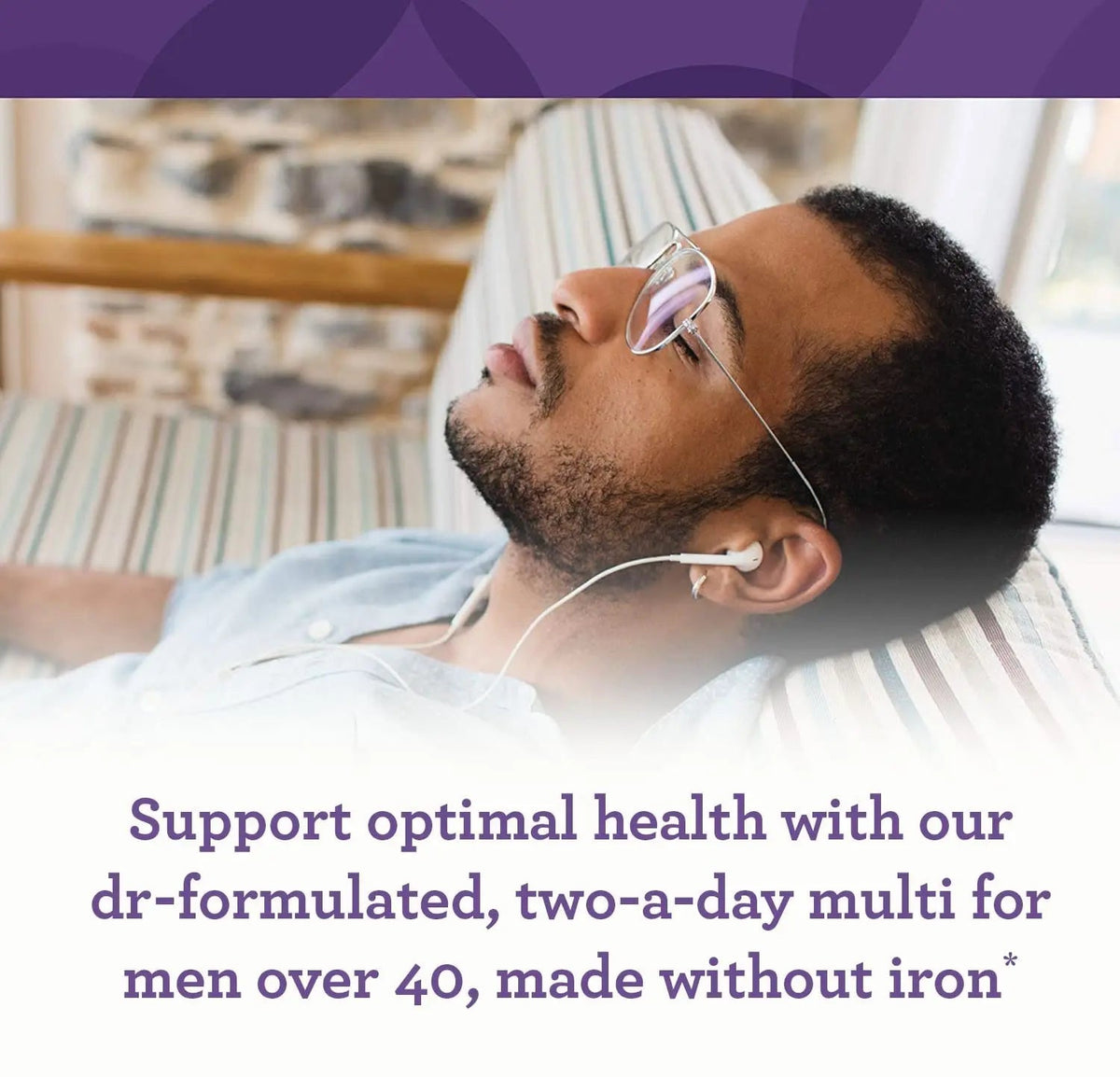 Innate Response Formulas Men’s 40+ Multivitamin - Daily Multivitamin for Men 40 and Over - Iron-Free - Includes Vitamins B12, B6, and D3 Innate Response Formulas