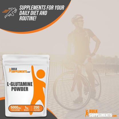 BULKSUPPLEMENTS.COM L-Glutamine Powder - Glutamine Supplement, L Glutamine BULKSUPPLEMENTS.COMBuy Supplements Australia