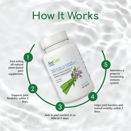 AloeCure VeraFlex Natural Joint Support Supplement with USDA Organic Aloe Vera AloeCureBuy Supplements Australia