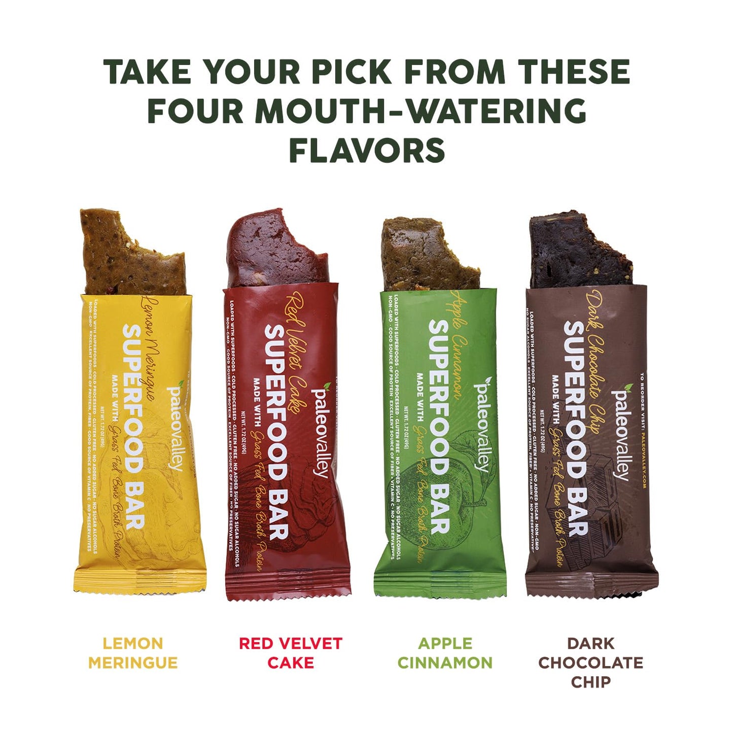 Paleovalley Superfood Bars – Apple Cinnamon– 10 Pack – 9g Protein per Bar – Gluten-Free, Grain-Free, Paleo, Non-GMO – On-the-Go Snack PaleovalleyBuy Supplements Australia
