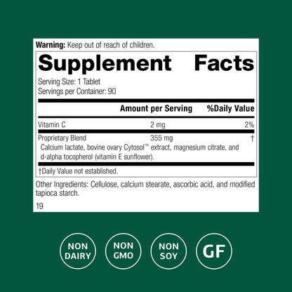 Standard Process Ovex - Daily Whole Food-Based Health Supplement - 90 Tablets (90 Servings) Standard Process Inc.Buy Supplements Australia