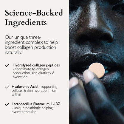 The Beauty Chef Plumpers™ Collagen Chewable Tablets with Hyaluronic Acid & Postbiotic, Supports Skin Elasticity & Collagen, Women's Multivitamin, Collagen Peptides, 75 Tablets (Orange & Turmeric) The Beauty ChefBuy Supplements Australia