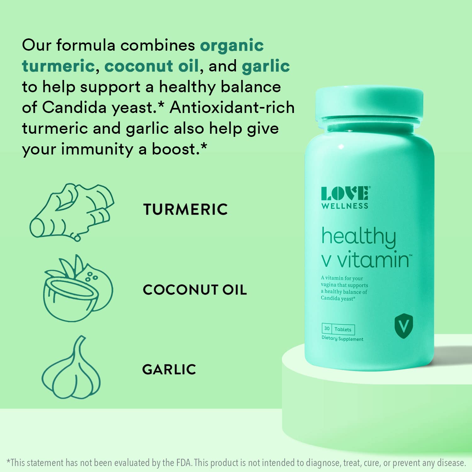 Love Wellness Women's Vaginal Health Supplement, Healthy V Vitamin | Maintains pH Balance, Gut Health Love WellnessBuy Supplements Australia