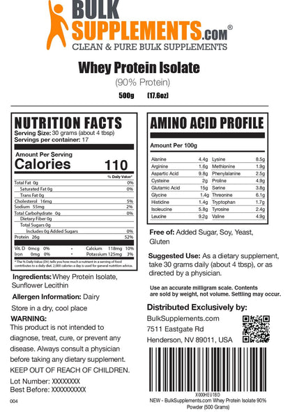 BULKSUPPLEMENTS.COM Whey Protein Isolate Powder - Unflavored Protein Powder BULKSUPPLEMENTS.COMBuy Supplements Australia