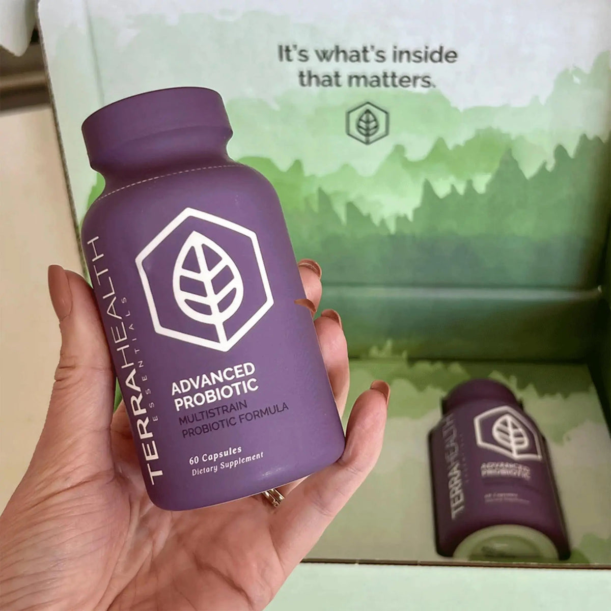 Terra Health Essentials Advanced Probiotics | 50 Billion CFU | Reduce Bloating & Gas, Immune Support | 30-Day Supply (60 Capsules) Terra Health Essentials buy supplements Au