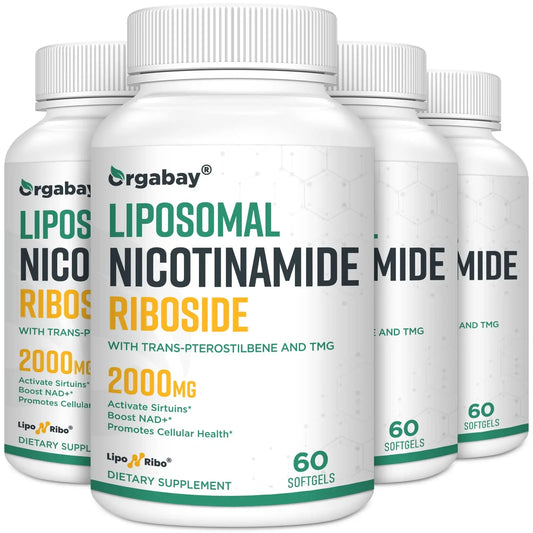 Liposomal Nicotinamide Riboside 2000 MG with TMG and Pterostilbene, Similar to NMN Supplements Boost NAD+, Support Healthy Aging, 240 Count OrgabayBuy Supplements Australia