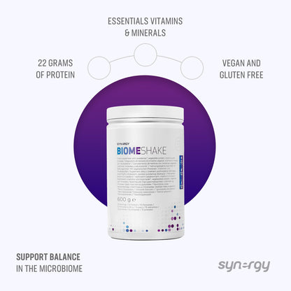 Synergy Worldwide Biome Shake 600 g | 22g Protein Powder Supplement | High in nutrients, Vitamins and Minerals Synergy WorldwideBuy Supplements Australia