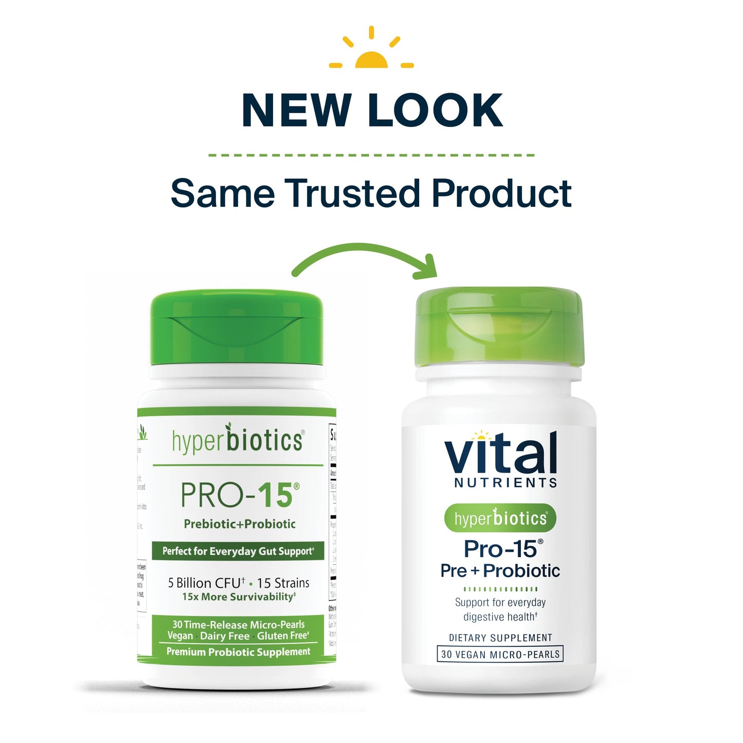 Hyperbiotics Vital Nutrients Pro-15 Prebiotics and Probiotics for Women and Men | 15 Science Backed Strains | Supports Occasional Constipation, Diarrhea, Gas & Bloating | 30 Vegan Time Release Pearls HyperbioticsBuy Supplements Australia