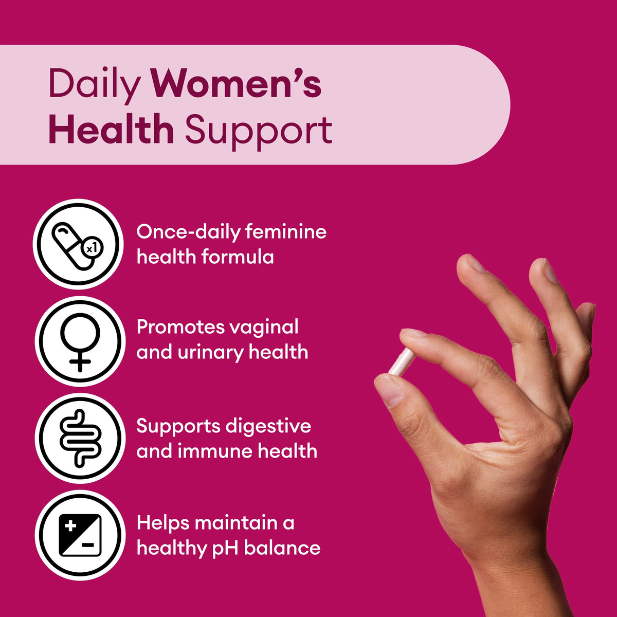 Physician's CHOICE Feminine Power Duo Bundle - Vaginal Probiotic 30ct + Womens Probiotic 60ct Physician's CHOICEBuy Supplements Australia