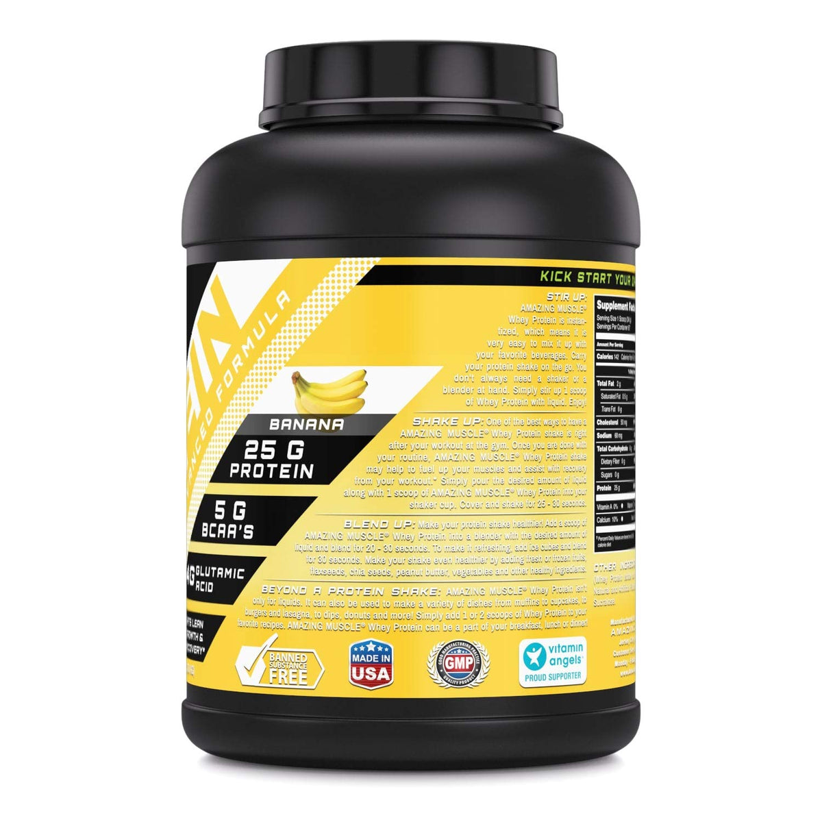 Amazing Muscle 100% Whey Protein Powder *Advanced Formula with Whey Protein Amazing NutritionBuy Supplements Australia