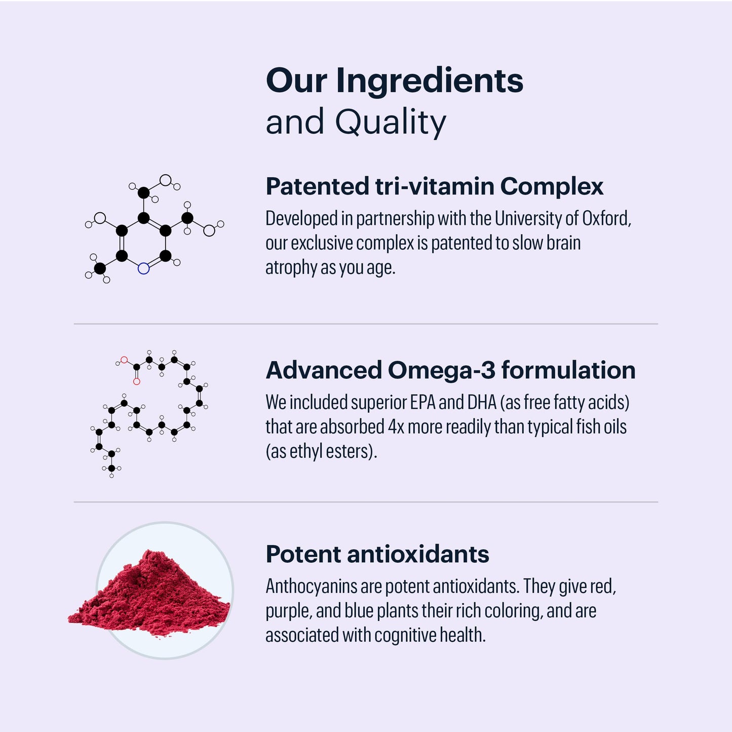 ELYSIUM Matter - 30 Servings - Brain Supplement for Memory and Focus Omega 3 Supplement + DHA - Vitamins to Support Brain Health and Memory ELYSIUMBuy Supplements Australia