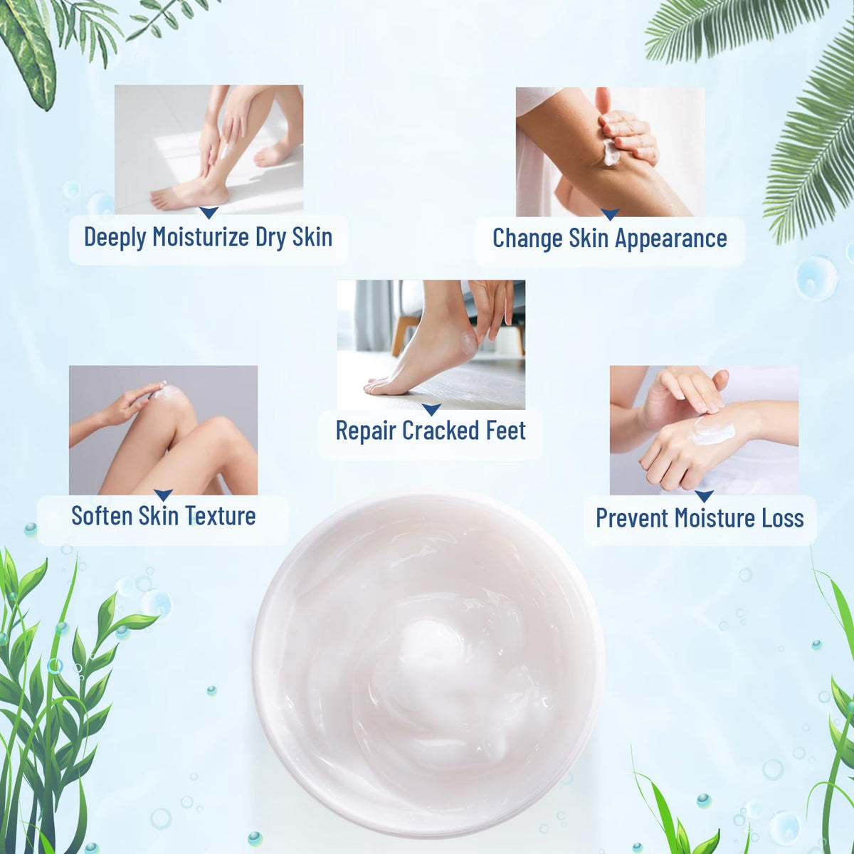 OUKEYA Urea Cream 40 Percent,Foot & Hand Cream for Dry Cracked,Urea Lotion for Feet Maximum Strength OUKEYA buy supplements Au