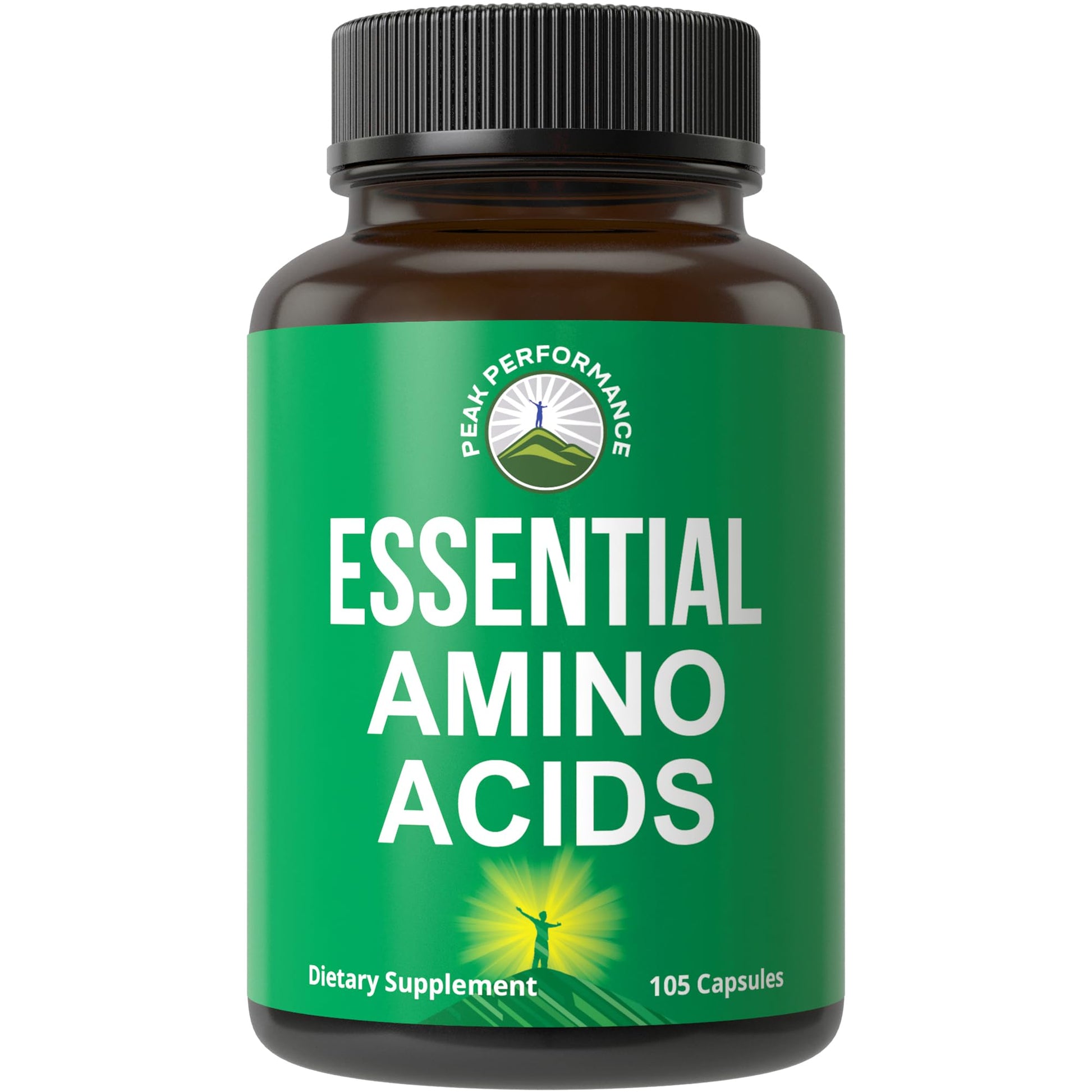 All 9 Essential Amino Acids Supplement. Capsules with 3X More Leucine for Muscle Recovery, Growth. EAA Supplement Better Than BCAA / BCAAS Branched Chain Aminos Acid. Peak Performance canada supplements