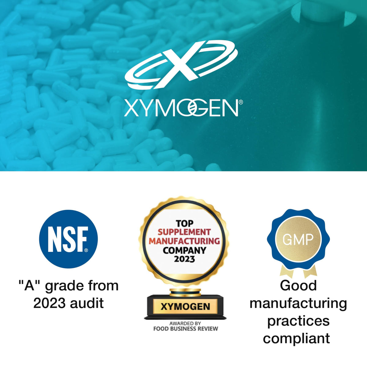 XYMOGEN Cortisolv Cortisol Supplement - Ashwagandha Supplement with L Theanine to Support Healthy Cortisol Levels, Energy, Relaxation and Mental Clarity (60 Capsules) XYMOGENBuy Supplements Australia