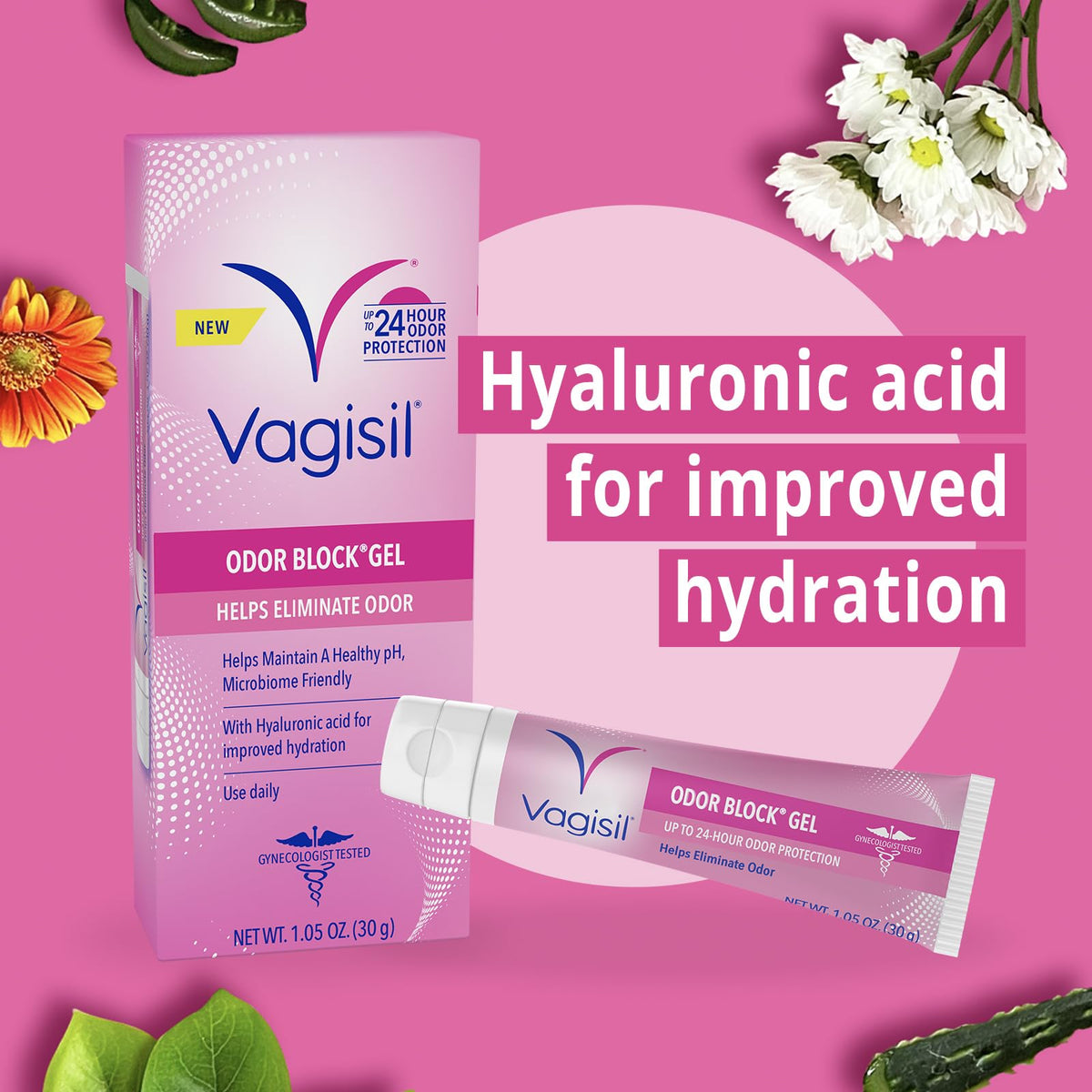 Vagisil Odor Block Gel with Hyaluronic Acid for Vaginal Health, Gynecologist Tested VagisilBuy Supplements Australia
