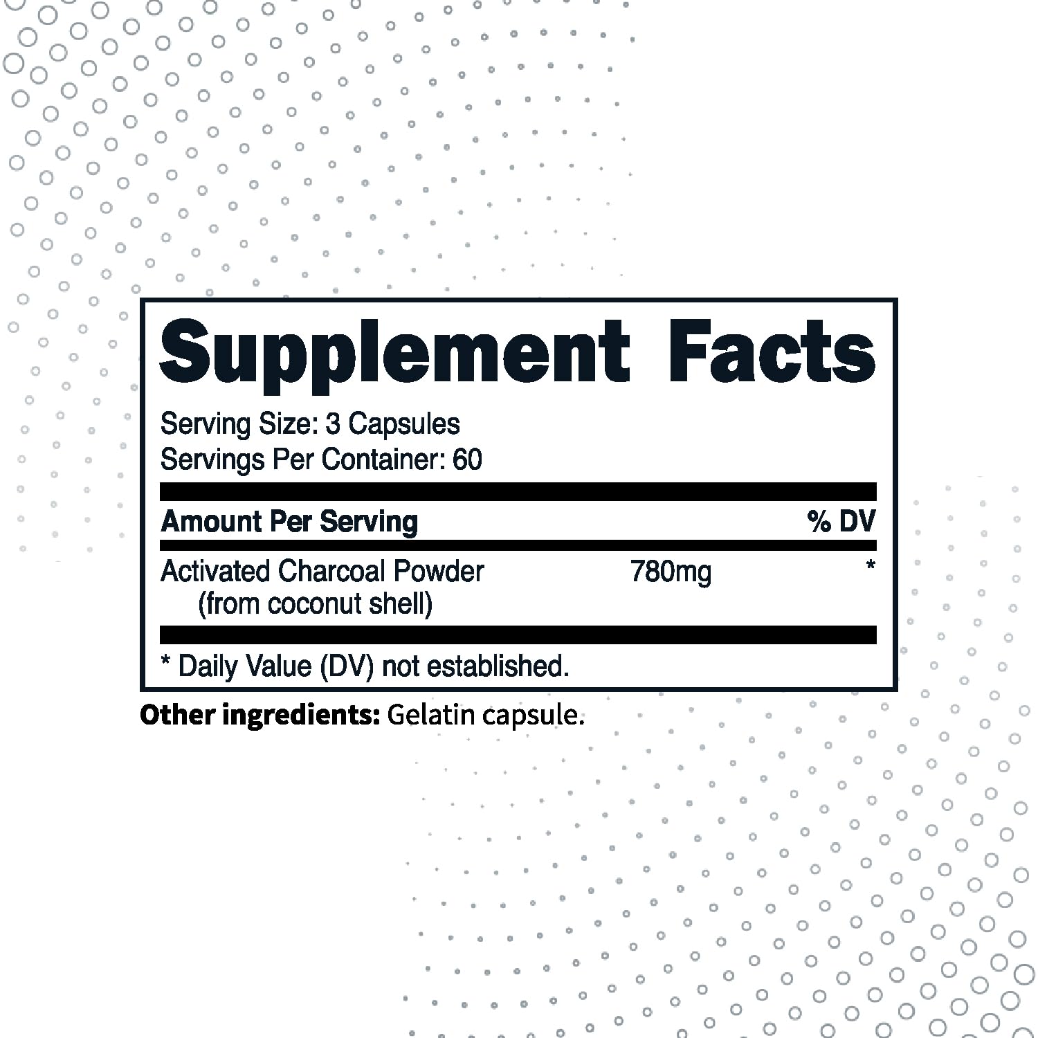 Type Zero Activated Charcoal Capsules (180 Count) - 60 Servings, 780mg Per Serving, from Coconut Shell, Non-GMO, Gluten-Free Type ZeroBuy Supplements Australia