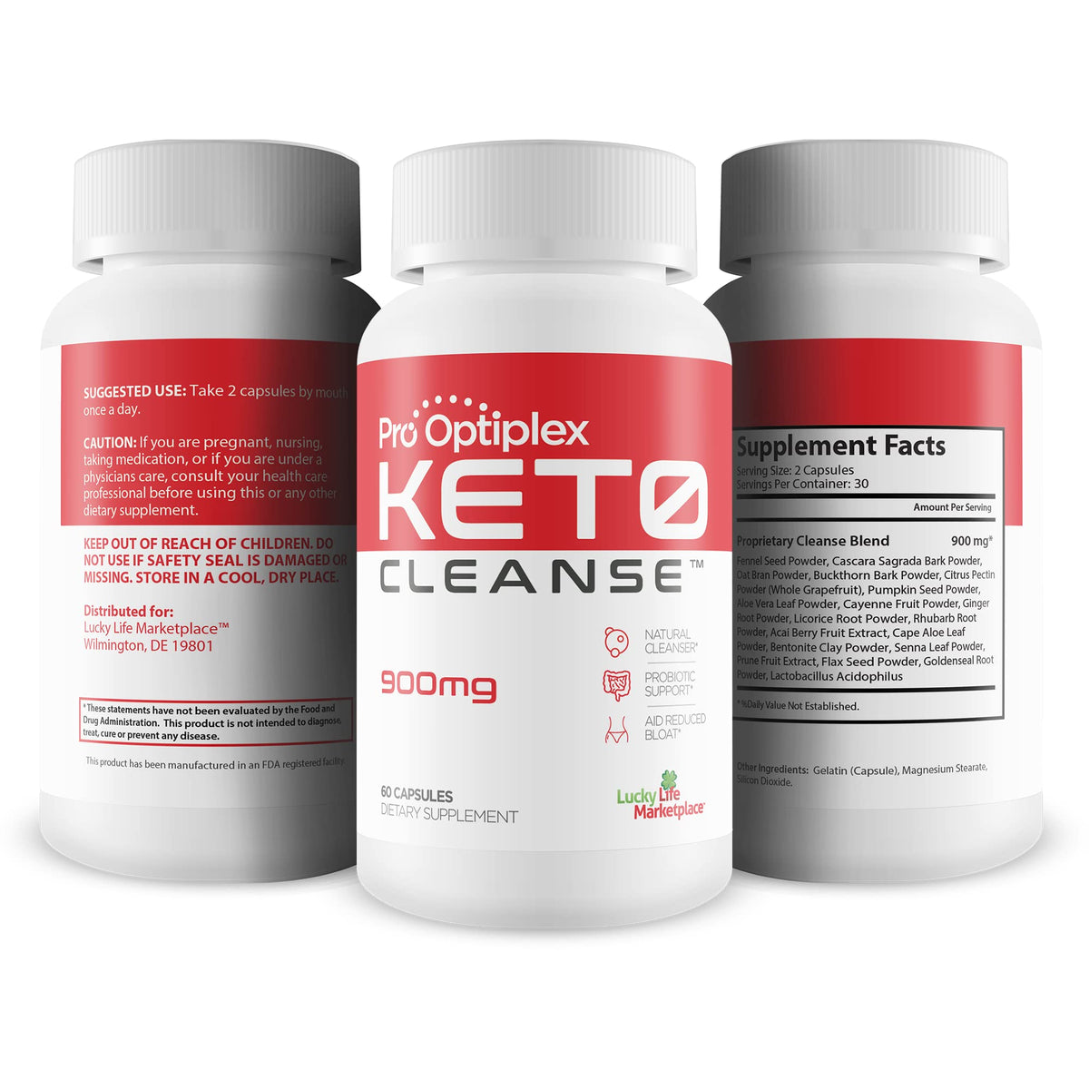 Pro Optiplex Keto Cleanse - Cleanse & Detox Naturally - Herbal Keto Cleanse with Probiotic healthsupps.co.ukBuy Supplements Australia