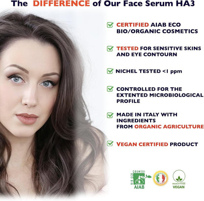 Hyaluronic Acid Serum for Skin – Anti-Aging Moisturizer Face Serum for Brightening, Plumper & Smoother Skin. Non-Greasy, Ultra-Hydrating Niacinamide, B5 & Vitamin C Skin Care Facial Serum, 2 oz Florence buy supplements Au