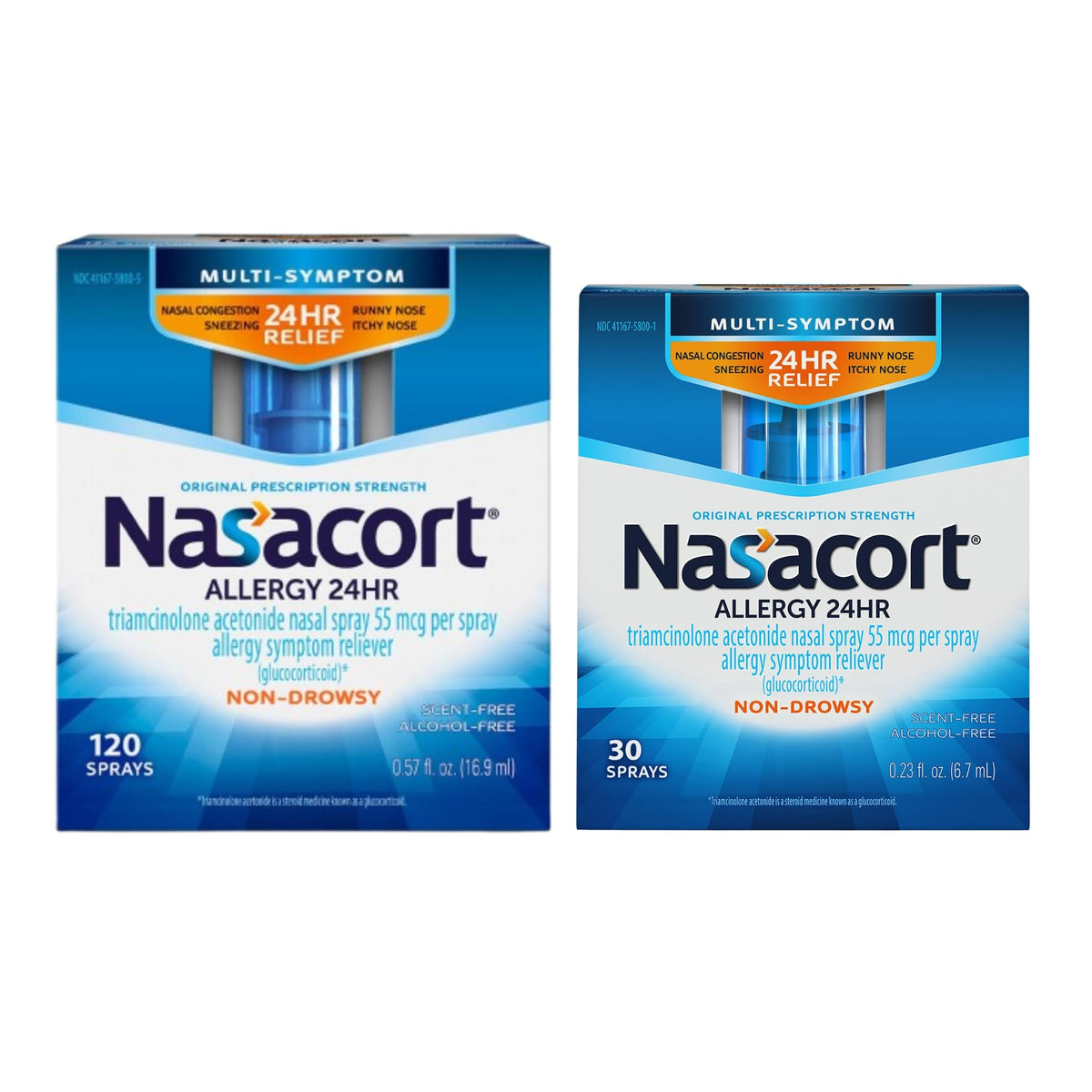 Nasacort 24HR Allergy Nasal Spray for Adults, Non-drowsy & Alcohol Free, 150 Spray Pack Nasacort buy supplements Au