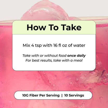 HUM Flatter Me Fiber Supplement for Women & Men, Prebiotics & Digestive Enzymes to Support Weight & Bloating, Digestive & Gut Health, Fiber Powder Drink Mix, Strawberry Lemon - 10 Servings HUMBuy Supplements Australia