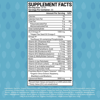 oppuland - Men's Multivitamin - Liquid Supplement - Liposomal Delivery - Daily Multi Vitamin with Biotin B Complex Omega-3 - Hair & Nail Support Vitamin oppulandBuy Supplements Australia