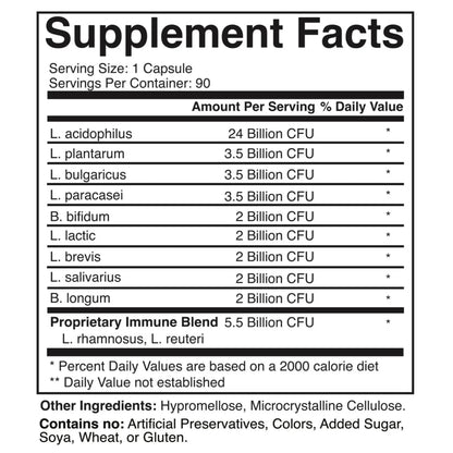 martin clinic Probiotic for Gut Health & Immune Support — Daily Digestive Balance, Bloating Relief & Better Nutrient Absorption — 60 Capsules martin clinicBuy Supplements Australia