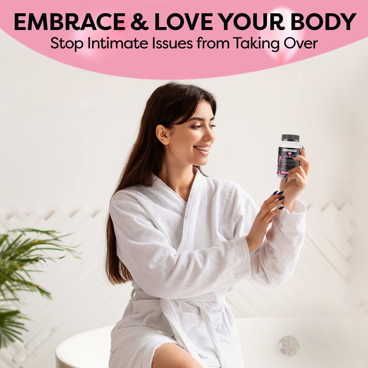 ACE NUTRITION pHresh Boric Acid Suppositories for Women, Suppositories for Odor Use, Natural Feminine Care Supports Vaginal Health & Promotes Healthy pH Balance - Made in USA ACE NUTRITIONBuy Supplements Australia