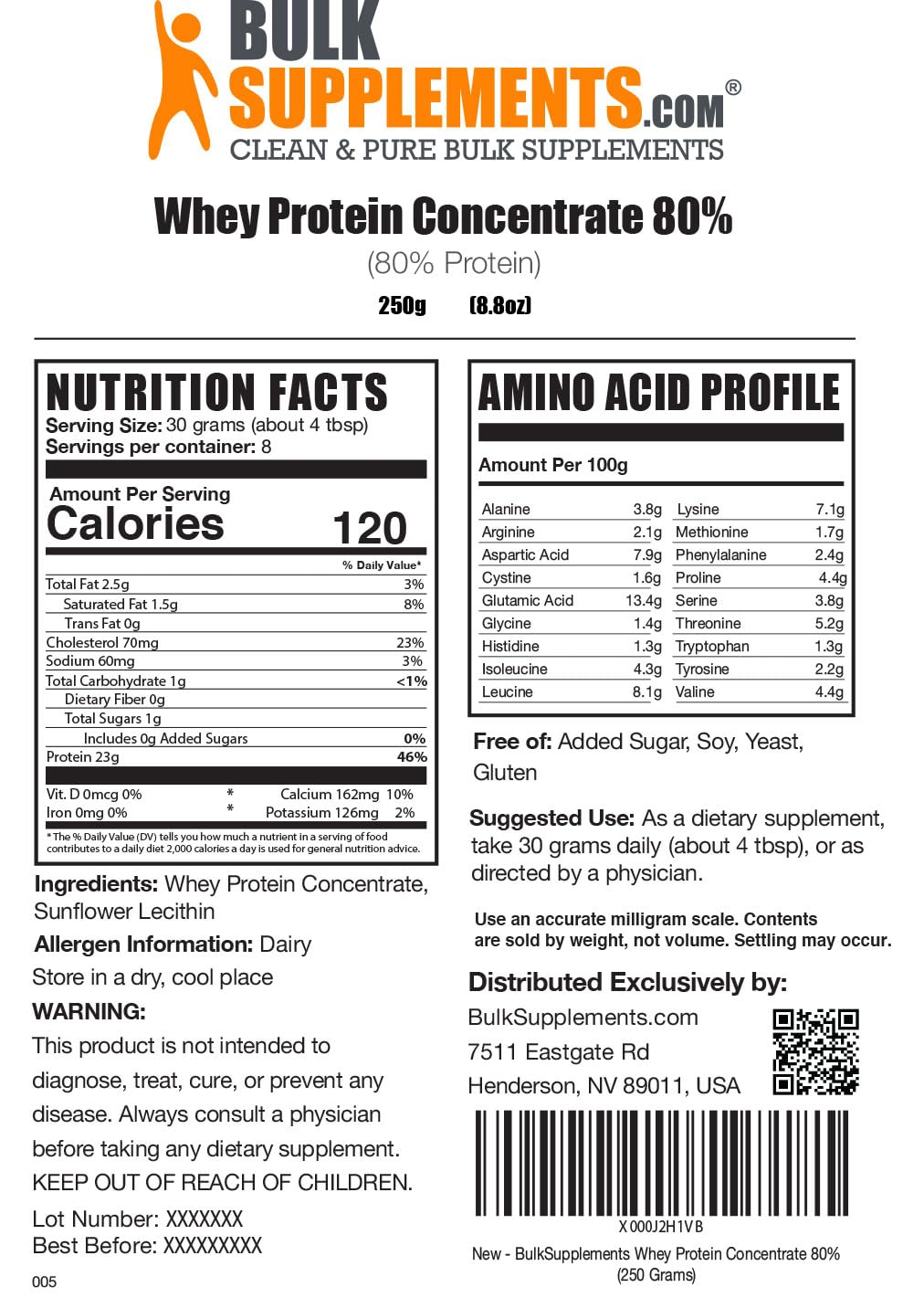 BULKSUPPLEMENTS.COM Whey Protein Concentrate Powder - Unflavored Protein BULKSUPPLEMENTS.COMBuy Supplements Australia