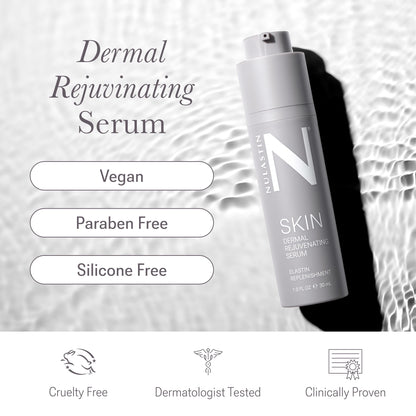 NULASTIN Dermal Rejuvenating Peptide Face Serum for Women with Elastin - Firming, Anti Aging, Barrier Repair, Plumping Hydrating Serum Sensitive & Mature Skin - Vegan, 1 Fl Oz NULASTIN buy supplements Au