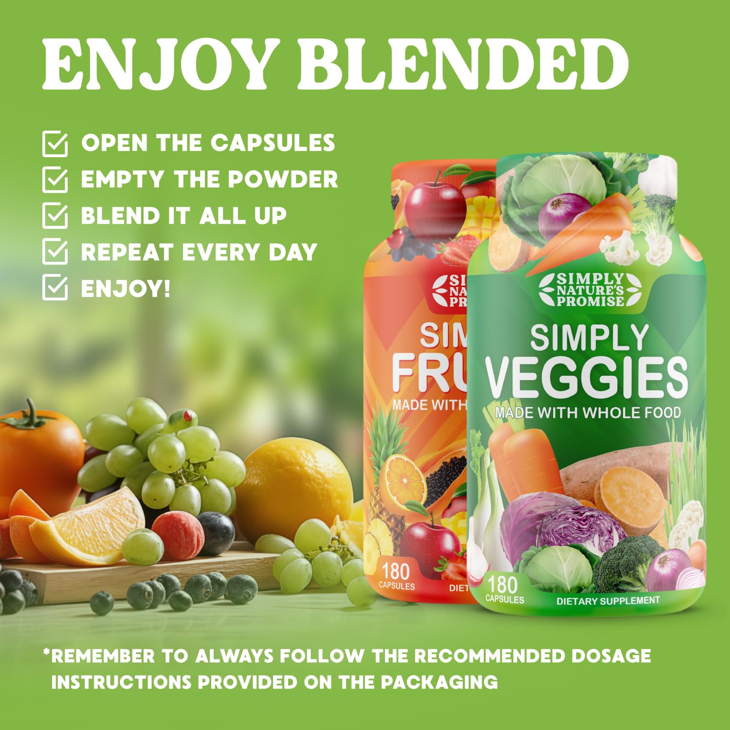 Simply Nature's Promise - Packed with Over 40 Different Fruits & Vegetables Simply Nature's PromiseBuy Supplements Australia