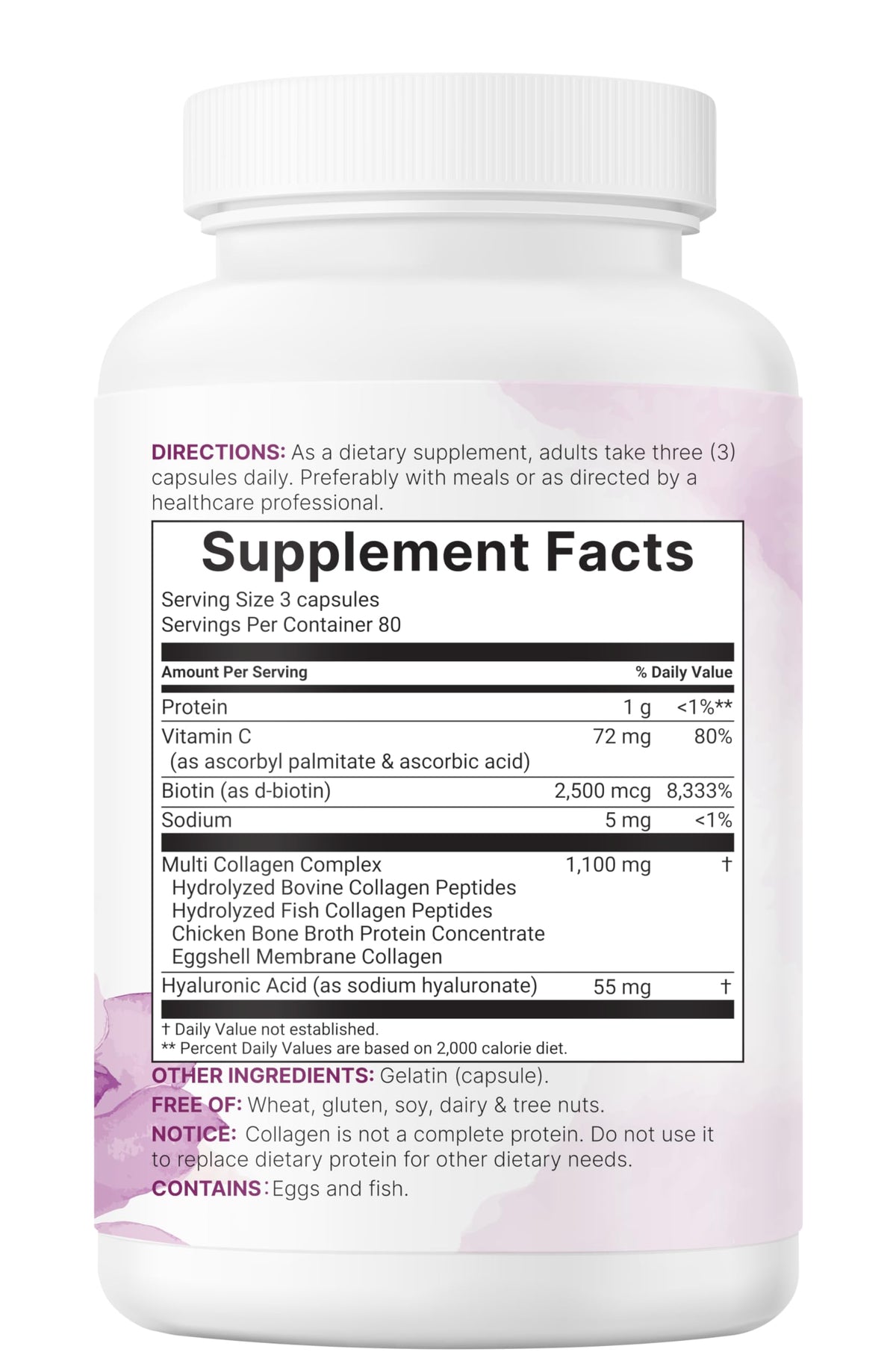 Micro Ingredients 2 Pack Multi Collagen Pills for Women & Men, 480 Capsules | Type I, II, III, V, X | Hydrolyzed Protein Peptides with Biotin, Hyaluronic Acid, & Vitamin C | Keto & Paleo Friendly Micro Ingredients buy supplements Au