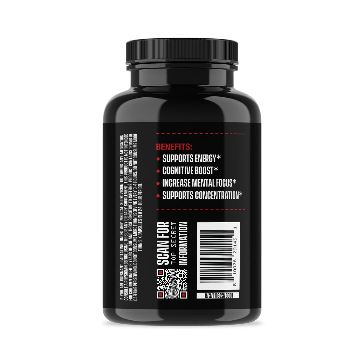 Jocko Fuel Brain Power - Nootropic Dietary Supplements for Memory & Focus wiht L Theanine, L Carnitine- Energy & Focus Supplement (90 Capsules) Jocko FuelBuy Supplements Australia