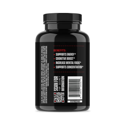 Jocko Fuel Brain Power - Nootropic Dietary Supplements for Memory & Focus wiht L Theanine, L Carnitine- Energy & Focus Supplement (90 Capsules) Jocko FuelBuy Supplements Australia